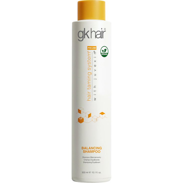 GK HAIR Balancing Shampoo Cleanses and Removes Buildup with Keratin Treatment For Oily Control Flaky Itchy Dry Scalp Thi