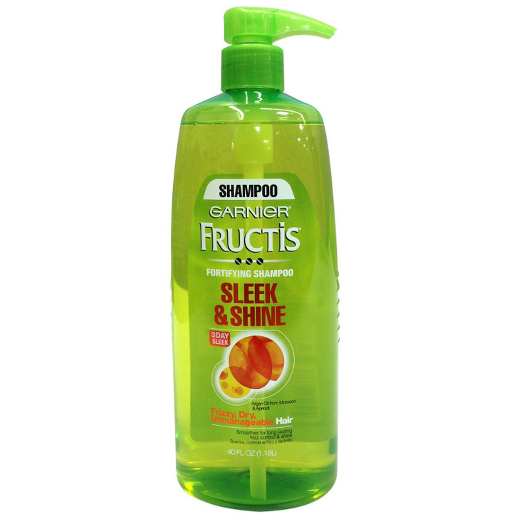 Garnier Fructis Shampoo Sleek Shine Pump 40 oz