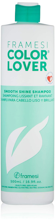 FRAMESI Smooth Shine Sulfate Free Shampoo for Color Treated Hair 169 Fl Oz