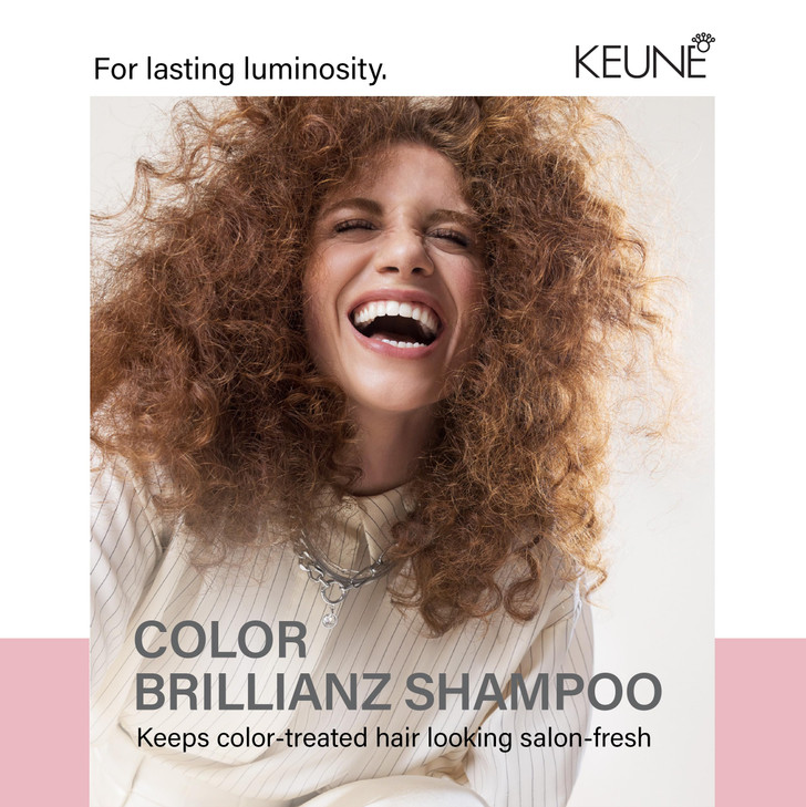 KEUNE Care Color Brillianz Shampoo ColorSafe UVProtecting Cleanser for ColorTreated Hair 101 Fl Oz