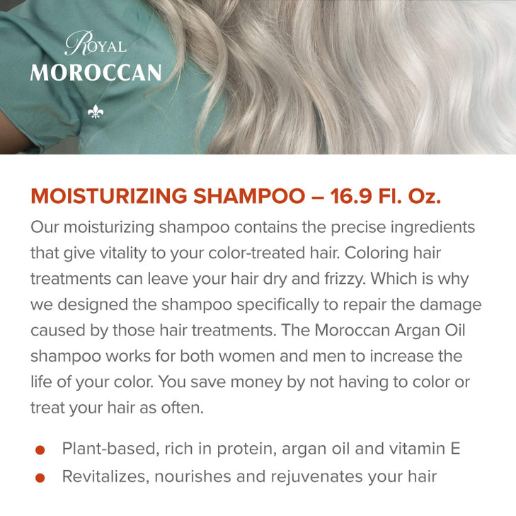 Royal Moroccan SulfateFree Shampoo 500 ml 169 oz