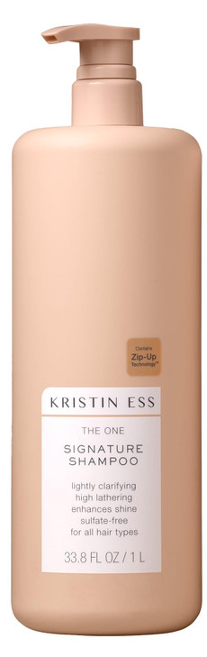 Kristin Ess Hair One Signature Shampoo with Avocado Oil Castor Oil for Women Lightly Clarifying Daily Sulfate Free Hydra