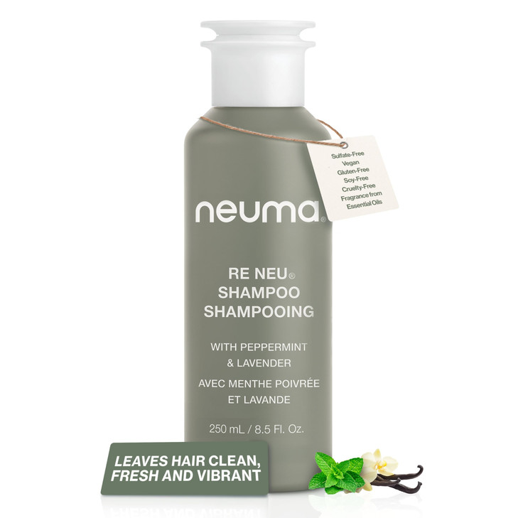 Neuma Re Neu Shampoo 85 Fl Oz Revitalizing Soothing Gentle Cleansing Sulfate Free Shampoo Peppermint Vanilla Scent
