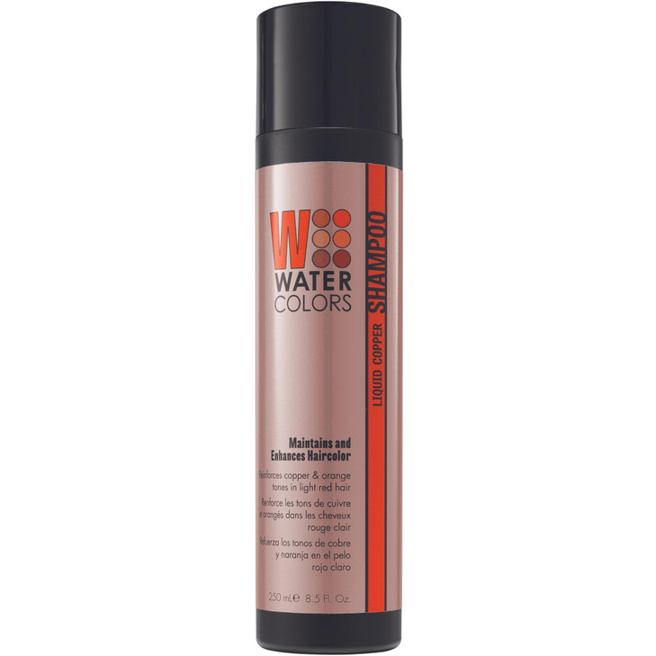 Watercolors by Tressa 3in1 Color Depositing Shampoo Semi Permanent Hair Color Hair Dye Shampoo for Curly Dry and Normal