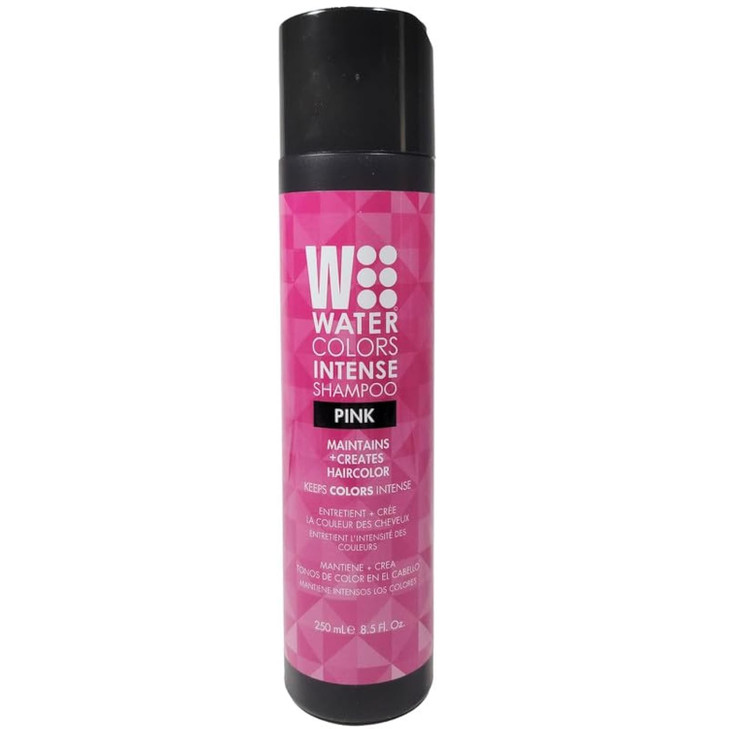 Watercolors Intense Color Depositing Shampoo Semi Permanent Hair Color 85 oz PINK