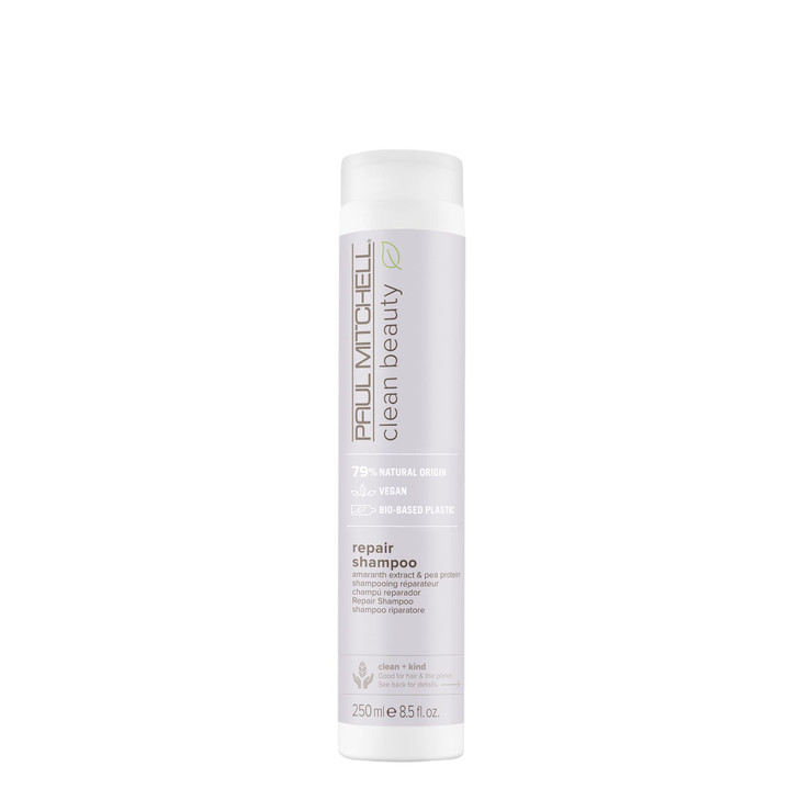 Paul Mitchell Clean Beauty Repair Shampoo Strengthens and Protects For Damaged Brittle Hair 85 fl oz