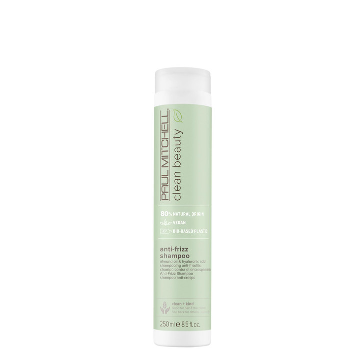 Paul Mitchell Clean Beauty AntiFrizz Shampoo Smoothes Hair Calms Frizz For Textured FrizzProne Hair 85 fl oz