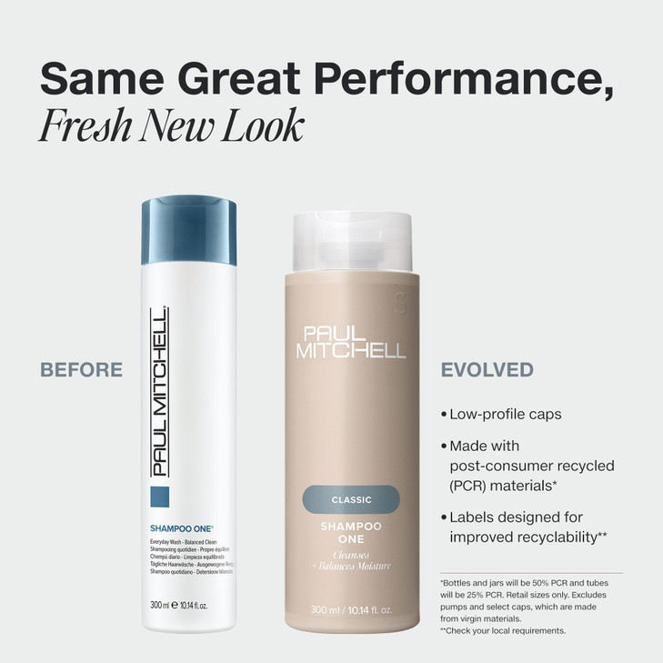 Paul Mitchell Shampoo One Cleanses Balances Moisture For All Hair Types 338 fl oz