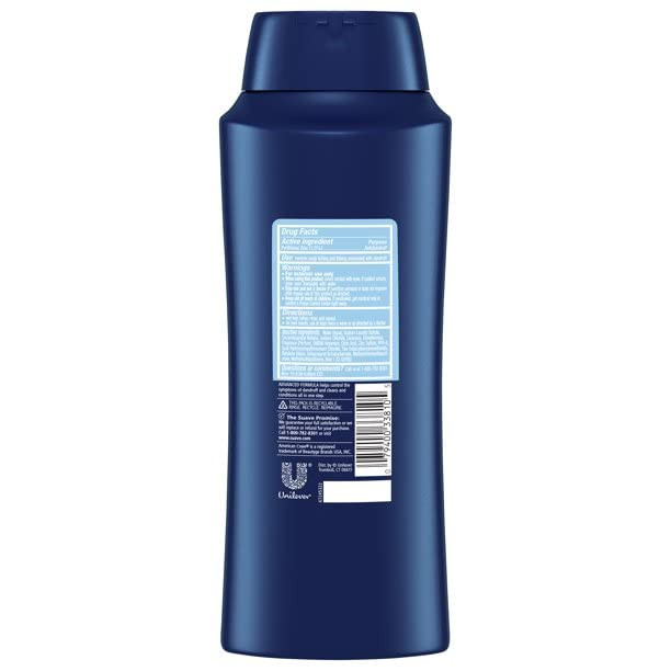 Suave Professionals for Men Anti Dandruff Shampoo 28 Fl Oz 2 Pack Classic Clean 2 in 1