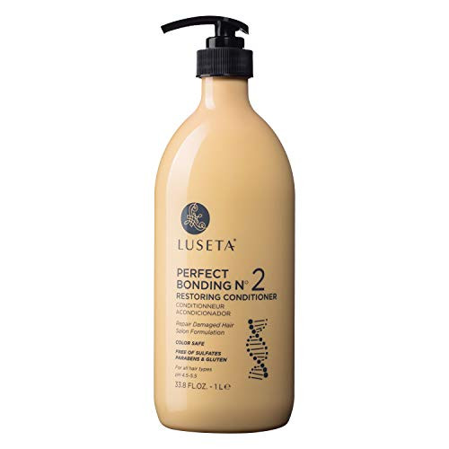 Luseta Perfect Bonding Restoring Conditioner Bond Strengthening Color Longevity for All Hair Type Sulfate Paraben Free 3