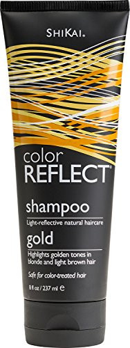Shikai Color Reflect Gold Shampoo 8Ounce Tubes Pack of 3