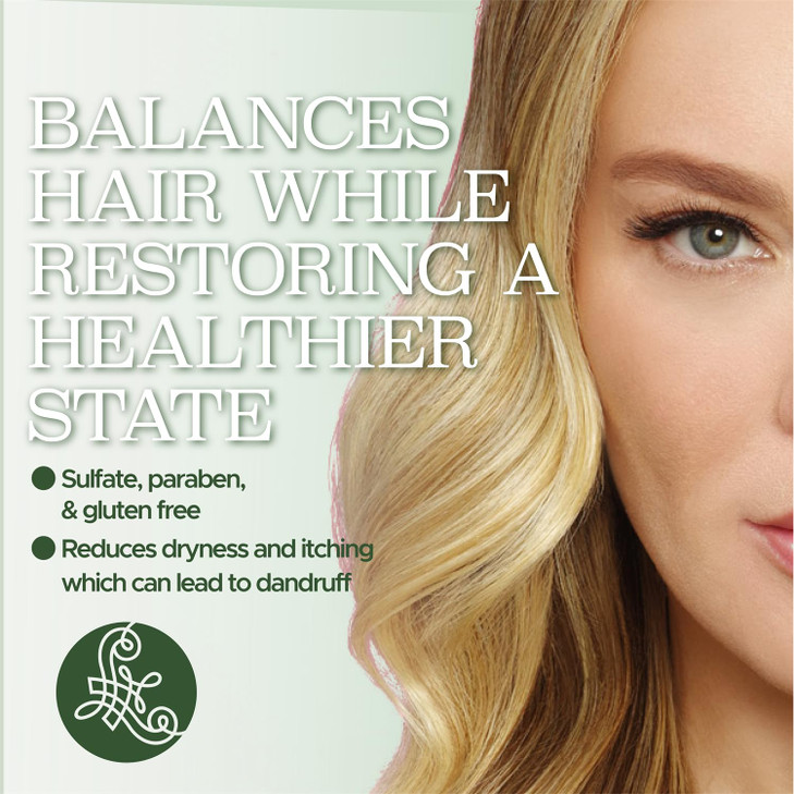Luseta Shampoo and Conditioner Set with Tea Tree and Argan Oil for Oily Hair Clarifying Fighting Dandruff Sulfate Parabe