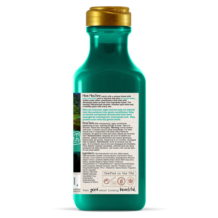 Maui Moisture Color Protection Sea Minerals Shampoo Protect Treated Tresses with Rich Pure Algae and Sea Kelp NonGMO 13