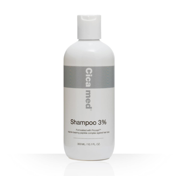 Cicamed Hair Loss Treatment Shampoo 3 Silicone Sulfate Free Shampoo with Procapil for Thicker Stronger Hair Supports Sca