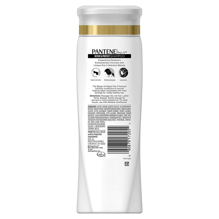 Pantene Shampoo Repair Protect 126 Ounce 3 Pack