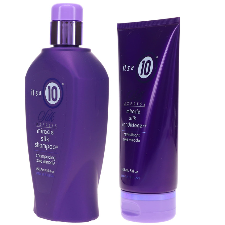 Its a 10 Silk Express Miracle Silk Shampoo10 OZ Conditioner 5 OZ