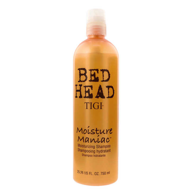 TIGI Bed Head Moisture Maniac Shampoo For Lightweight Moisture Replensishes Shine Smoothness Moisturizes Hair For All Ha
