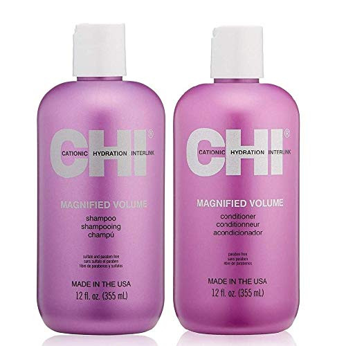 Chi Magnified Volume Shampoo Conditioner 12oz Duo