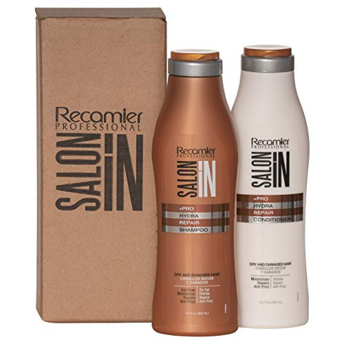Recamier Saloon In Hydra Repair Shampoo Conditioner Set Dry And Damaged Hair SalonIn Cabello Secos Y Daados Hidrata Nutr