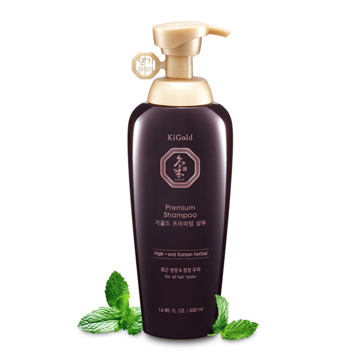 Daeng Gi Meo Ri Ki Gold Premium Shampoo Promoting Hair Growth Effectively Moisture to Dry and Rough Hair No Artificial C