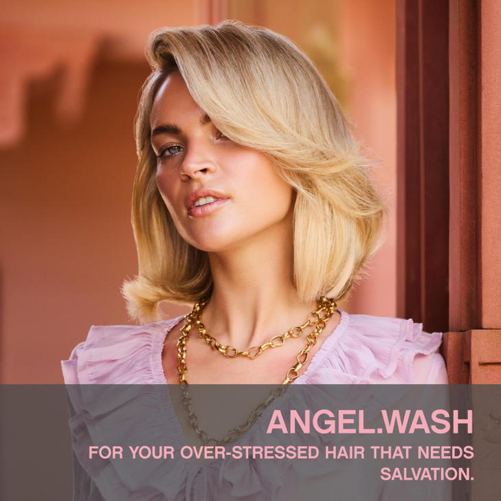 KEVINMURPHY ANGELWASH Restorative Shampoo For Fine Coloured Hair ColourSafe Shampoo With Vitamins Antioxidants Sulphate