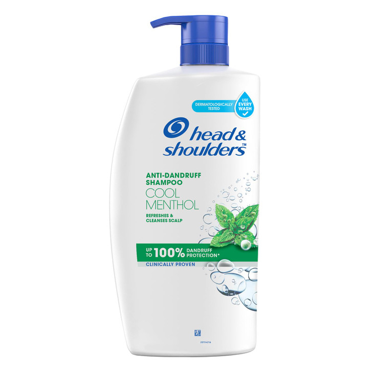 Head Shoulders AntiDandruff Shampoo Cool Menthol and Energizes Scalp 1L