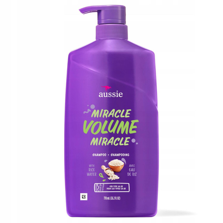 Aussie Miracle Volume With Bamboo Kakadu Plum Paraben Free Shampoo Conditioner 262 Fl Oz Dual Pack 524 Fl Oz Pack Of 2