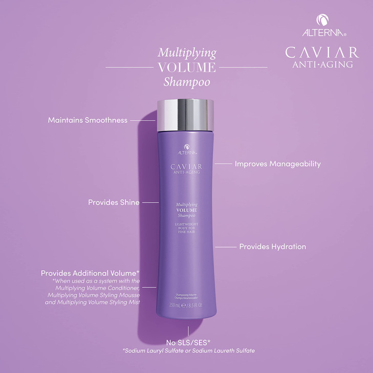 Alterna Caviar AntiAging Multiplying Volume Shampoo 85 Fl OzPack of 1