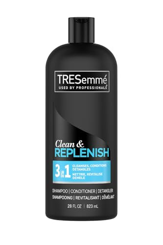 TRESemme Clean Replenish 3in1 Shampoo Conditioner Detangler 28 fl oz Pack of 3