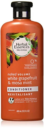Herbal Essences Volume Conditioner for Color Treated Hair BioRenew White Grapefruit Mosa Mint 135 FL OZ Pack of 2