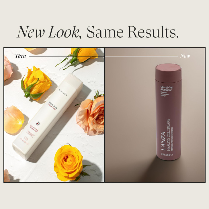 LANZA Healing Colorcare Clarifying Shampoo ColorSafe Hair Detox Shampoo Removes Buildup Purifies Scalp Moisturizing Rest