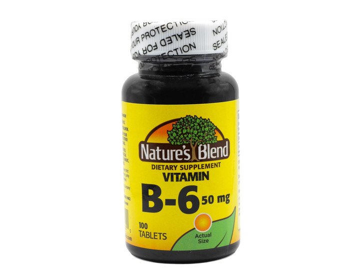 Nature's Blend Vitamin B-6 50mg online at globaldelivered