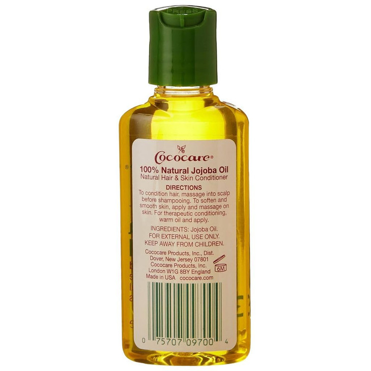 Cococare 100% Jojoba Oil - Deep Moisturizing & Nourishing Jojoba Oil for Skin - Perfect for Hair Care - 2 oz online at globaldelivered