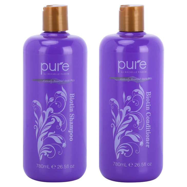 Biotin Shampoo and Conditioner Set for Thicker Healthier Hair Volumizing Stimulating Shampoo Conditioner Set for All Hai