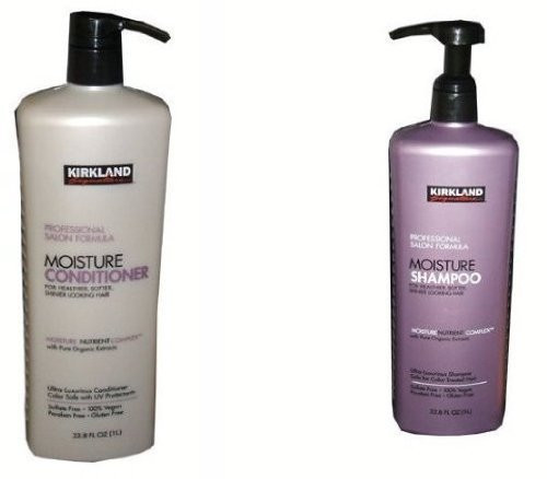 Kirkland Signature Professional Salon Formula Moisture Shampoo or Conditioner 338 Oz Each shampoo Conditioner Set By 1co