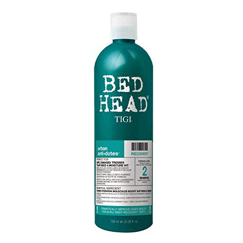 Tigi Bed Head Urban Antidotes Recovery Shampoo Damage Level 2 2536Ounce Pack of 2