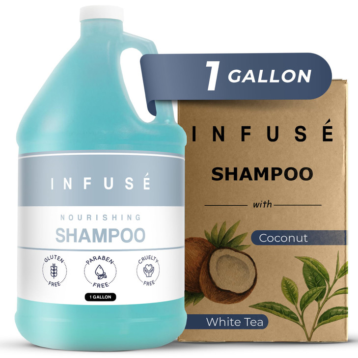 1Shoppe AllinKit H2O Tropical Infuse Hotel Shampoo 1 Gallon for Hospitality Vacation Rentals to Refill Dispensers Single