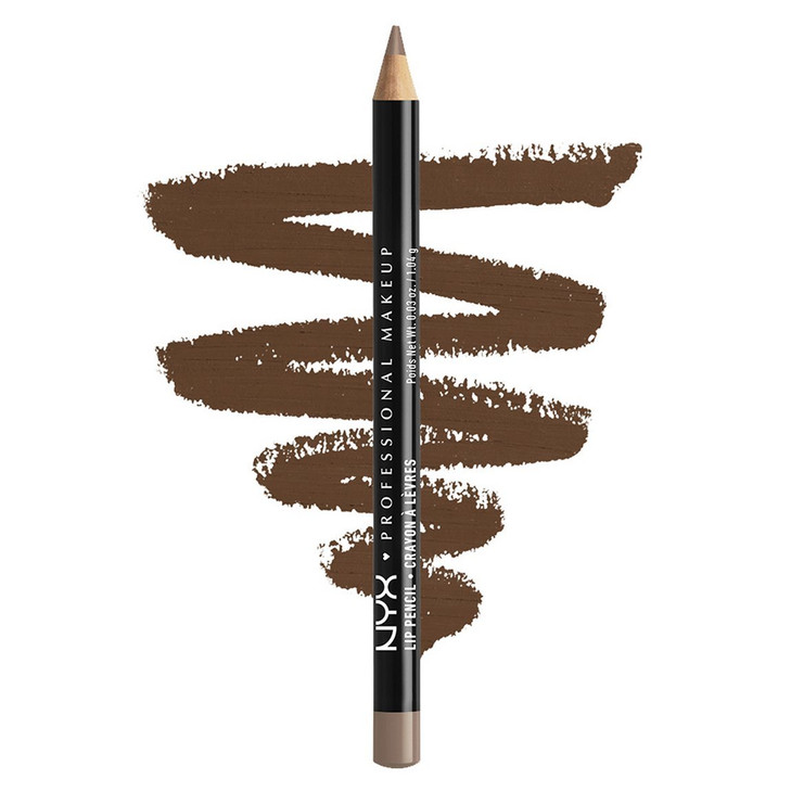 NYX slim lip liner pencil - hot cocoa - slp 829 online at globaldelivered