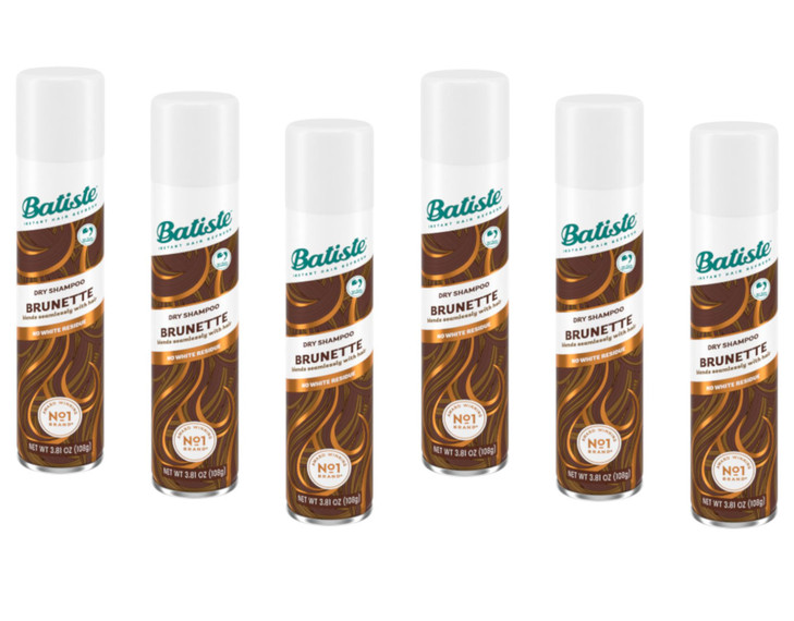 Batiste Shampoo Dry Medium Brunette 673 Ounce 199ml 6 Pack
