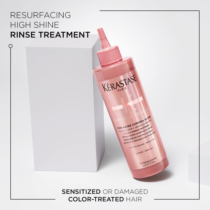 KRASTASE Chroma Absolute Chroma Hair Gloss High Shine Treatment for Damaged ColorTreated Hair Strengthens and Adds Shine