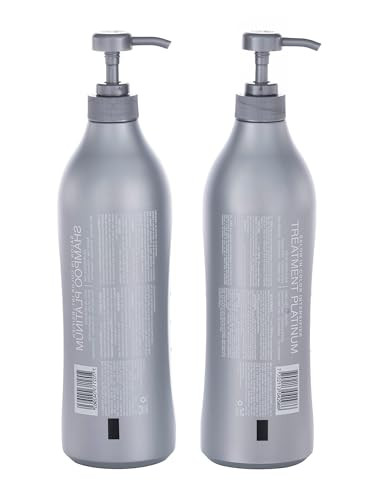 SalonIn Recamier Recamier Professional Salon In Pro Color Intensifier Hair Platinum Kit Shampoo and Treatment Kit Tratam
