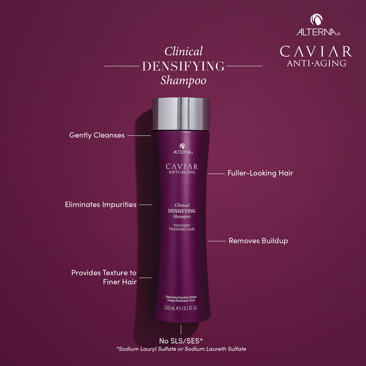 Alterna Caviar AntiAging Clinical Densifying Shampoo 85 Fl Oz Pack of 2