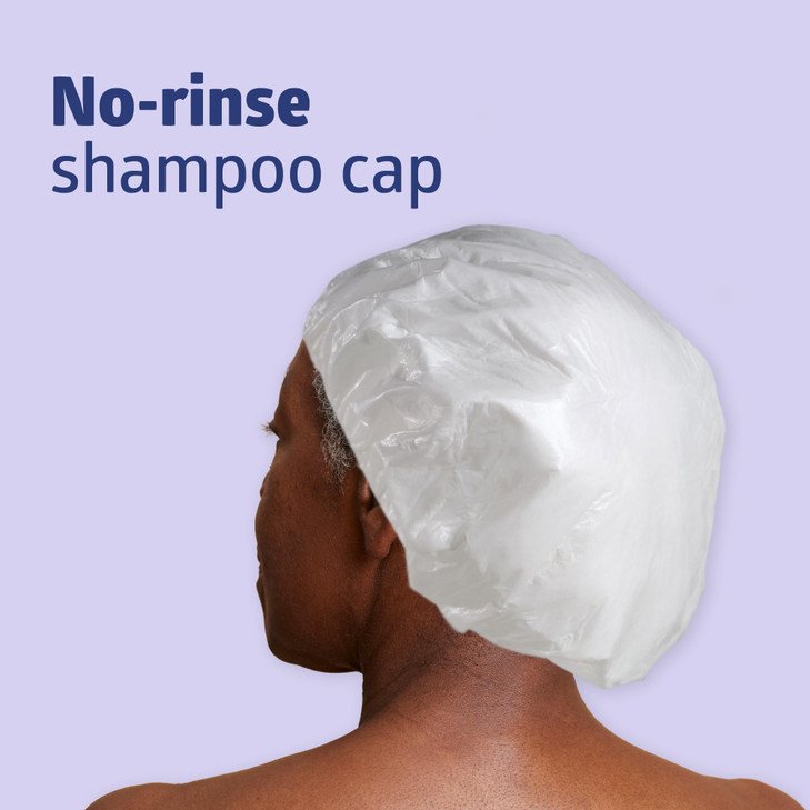 Medline ReadyBath Scented RinseFree Shampoo Cap with Conditioner 30 Count