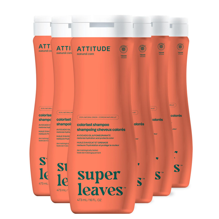 ATTITUDE Colorlast Hair Shampoo EWG Verified For Color Treated Hair Protects Color Naturally Derived Ingredients Vegan a