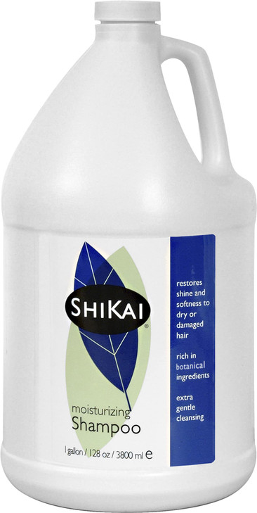 ShiKai Moisturizing Shampoo Unscented 1 Gallon Extra Gentle Cleansing for Everyday Use Plant Based pHBalanced Formula fo