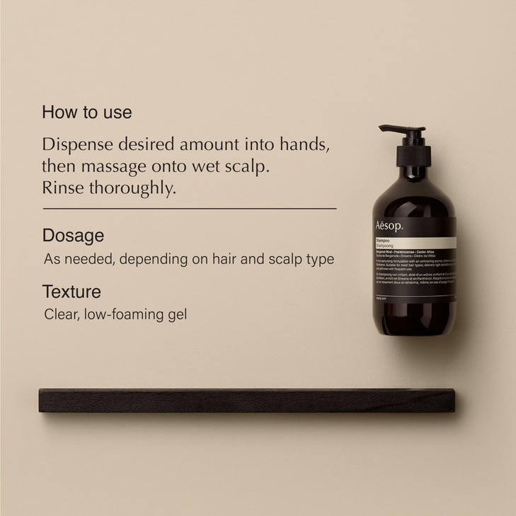 Aesop Shampoo Conditioner Set Hydrates Softens Adds Shine All Hair Types 169 oz 500mL