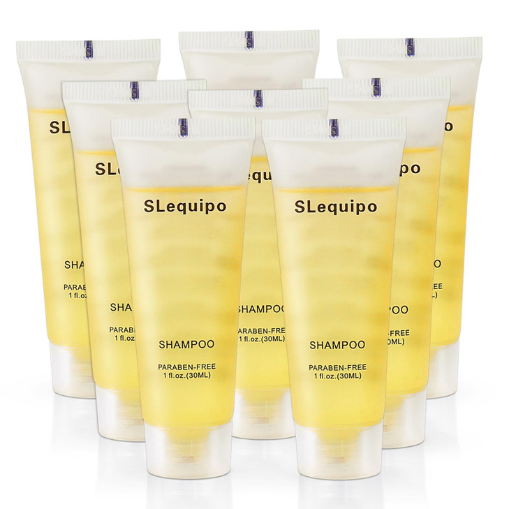 SLequipo Shampoo 50 Pack Travel Size 1 oz Hotel Shampoo Supplies for Guests AirBnB EssentialsToiletries Bulk 30mL