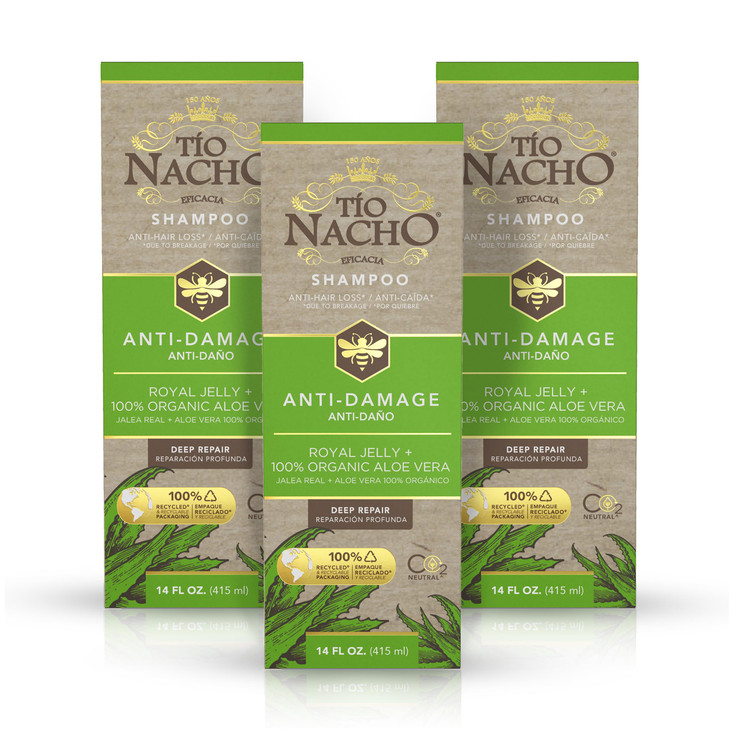 To Nacho Aloe Vera Shampoo with Royal Jelly and Keratin SulfateFree Shampoo for Dry and Damaged Hair Split Ends Hair Tre