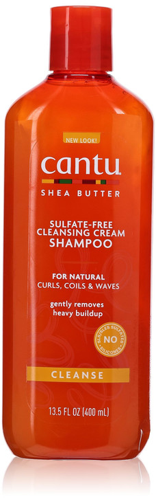 Cantu Natural Hair Shampoo Cleansing 135 OunceSulfateFree 400ml 1 Pack