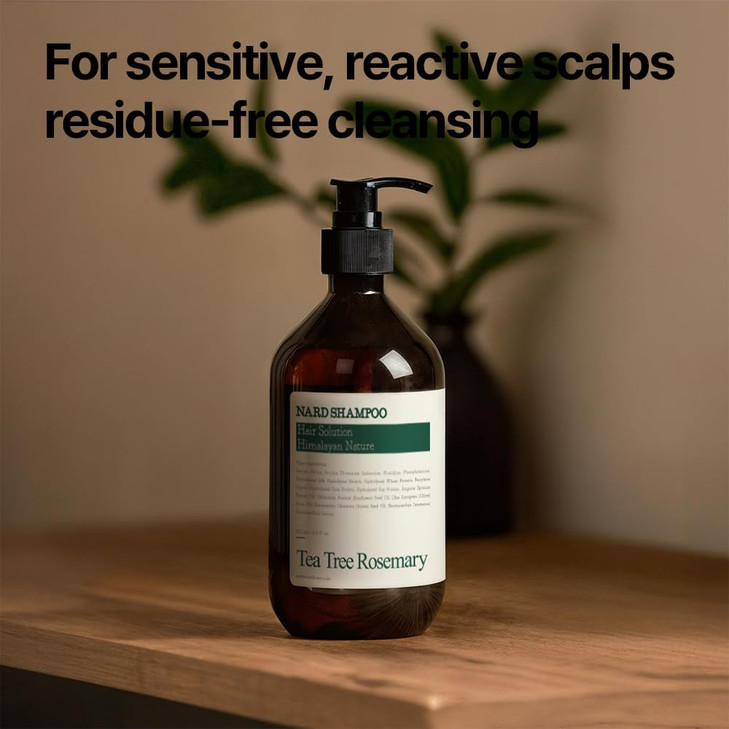BOUQUET GARNI NARD Shampoo Tea Tree Rosemary 169 fl oz Nourishing Shampoo with 6 Hydrolyzed Proteins 11 Amino Acids 5 Pl